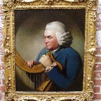 John Parry holding his harp, 5. William Parry A.R.A
